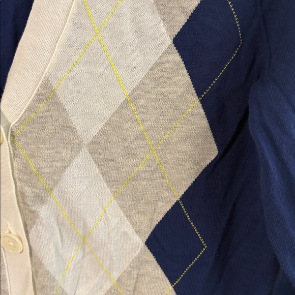 J. Crew • Argyle Button Down Cardigan - Picture 6 of 6